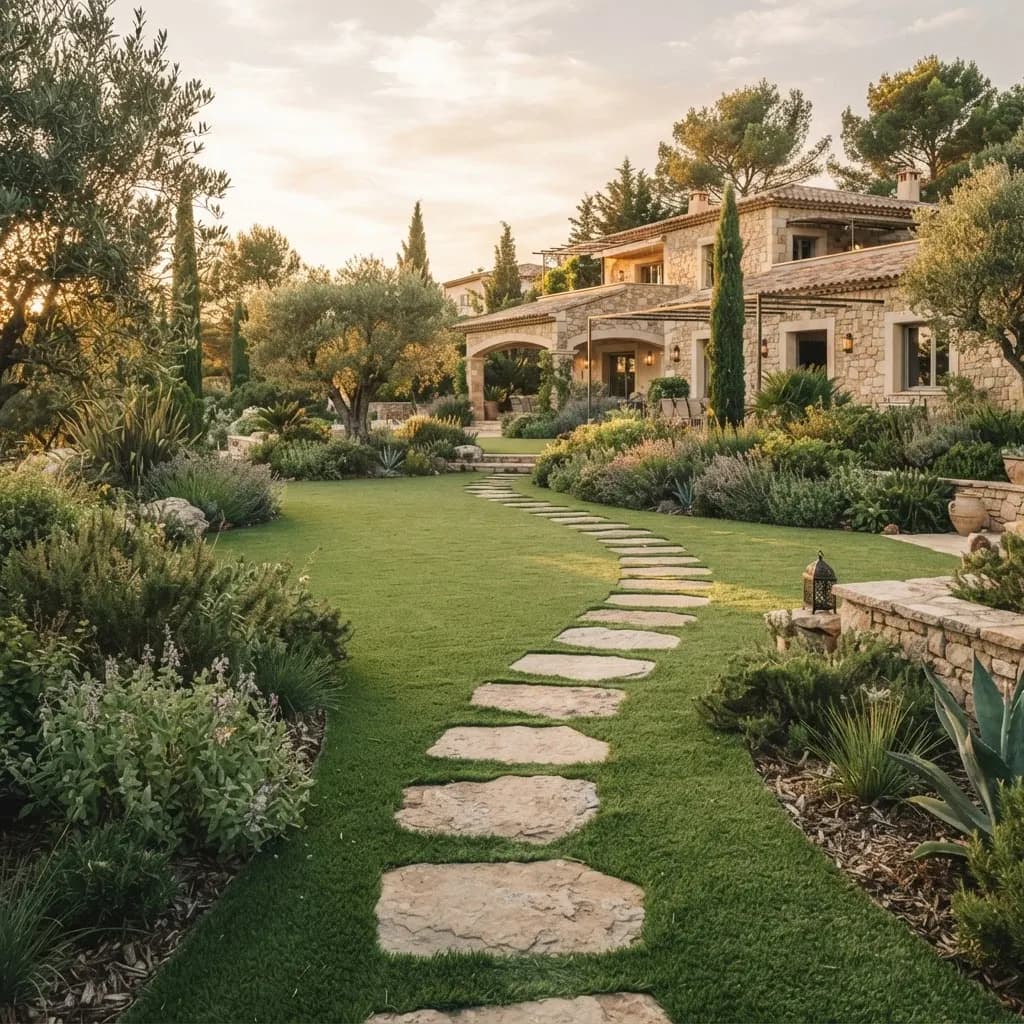 SW-4020 installed in an outdoor landscape setting